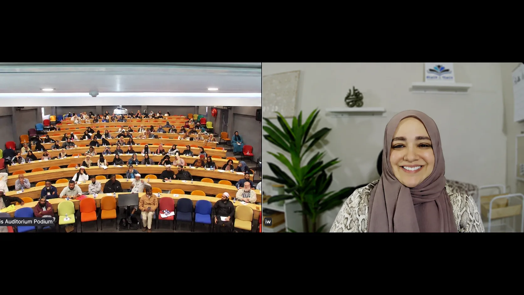 Virtual workshop session with teachers from South Africa